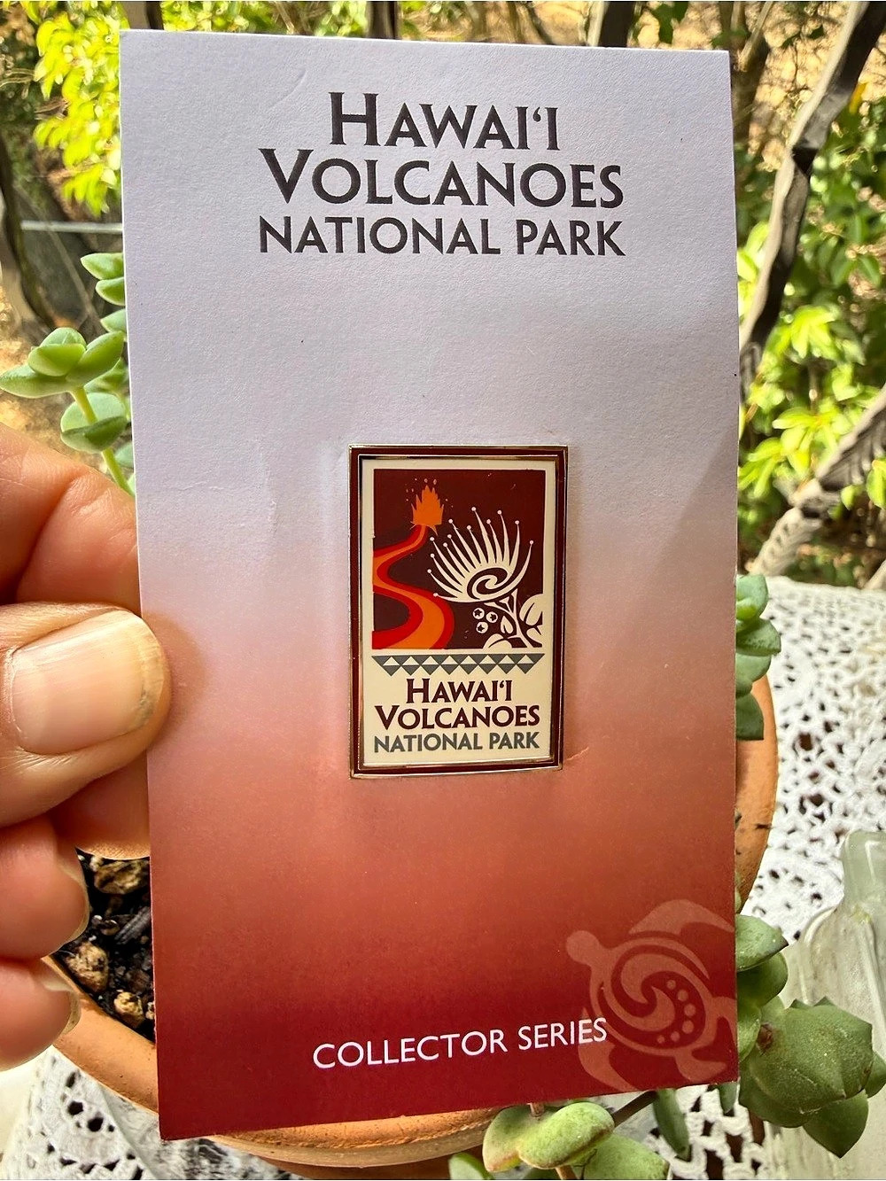 Pin Hawaiʻi Volcanoes National Park Series Mauna Loa Hawaii Pacific Parks Collec